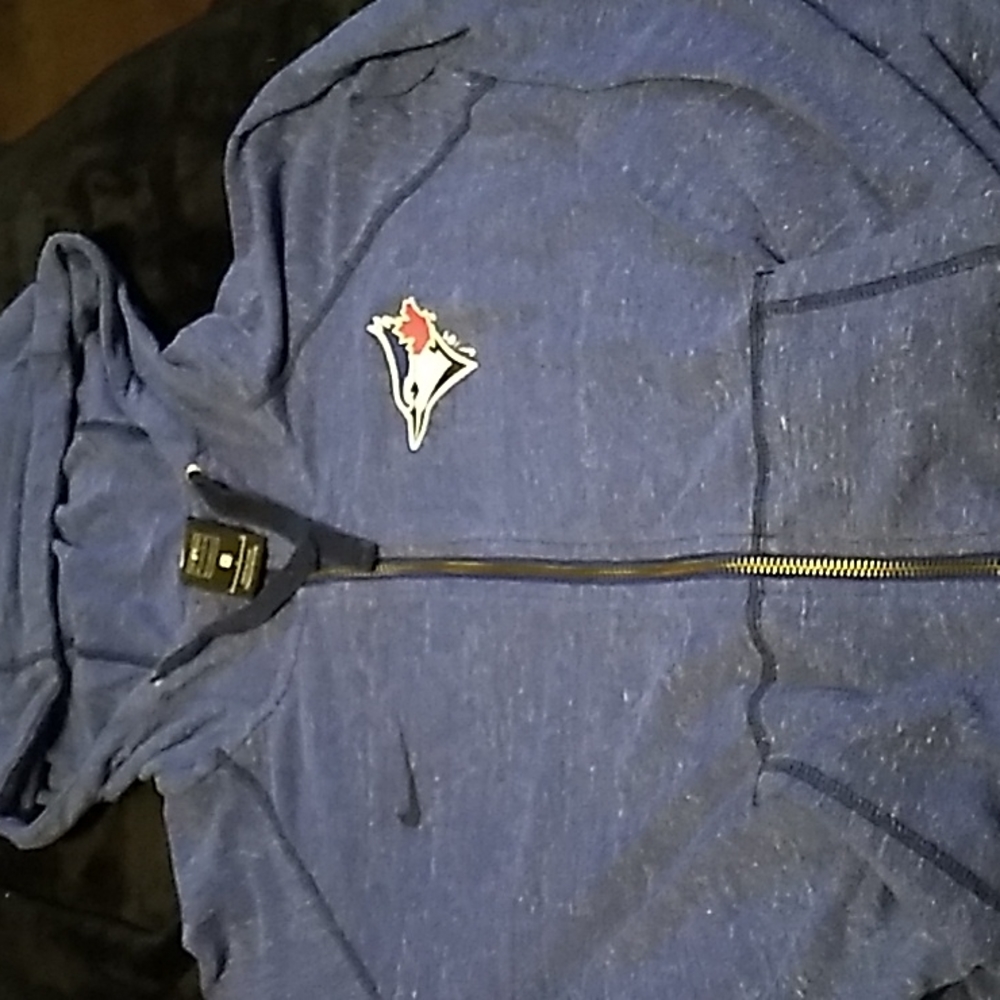 NIKE Toronto Bluejays zipper hoodie